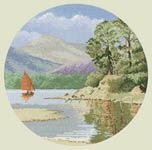 Click/tap for more details of Calm Waters (cross stitch) by John Clayton