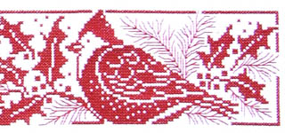 Free Cardinal Cross Stitch Graph by Christian