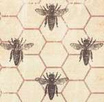 Click for more details of Carefree Double-Sided Paper - Jovial Bees and Woodgrain (paper) by Authentique