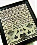 Click/tap for more details of Caroline Suffling 1848 (cross stitch) by The Scarlett House