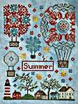 Click for more details of Carolyn's Balloons - Summer (cross stitch) by Jan Hicks