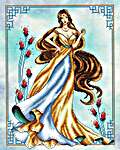 Click/tap for more details of Cassandra (cross stitch) by Cross Stitching Art
