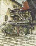 Click for more details of Castle Courtyard (cross stitch) by RTO