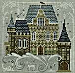 Click/tap for more details of Castle (cross stitch) by Cottage Garden Samplings