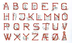 Click/tap for more details of Cat Alphabet (cross stitch) by Haandarbejdets Fremme