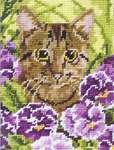 Click/tap for more details of Cat (tapestry) by Anchor