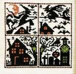 Click for more details of Cats, Bats and Witches (cross stitch) by The Prairie Schooler