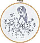 Click for more details of Cecilie (cross stitch) by Permin of Copenhagen