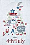 Click for more details of Celebrate 4th July (cross stitch) by Madame Chantilly