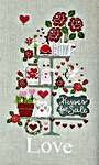 Click for more details of Celebrate Love (cross stitch) by Madame Chantilly
