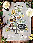 Click/tap for more details of Celebrate The Bees (cross stitch) by Madame Chantilly
