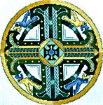 Click for more details of Celtic Emerald Cross (cross stitch) by Mike Vickery