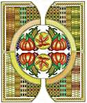 Click/tap for more details of Celtic November (cross stitch) by Vickery Collection