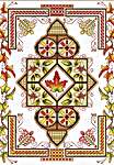 Click/tap for more details of Celtic October (cross stitch) by Vickery Collection