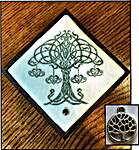 Click for more details of Celtic Tree & Charm (cross stitch) by Keslyn's