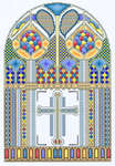 Click for more details of Celtic Window (cross stitch) by Mike Vickery