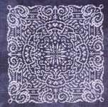 Click/tap for more details of Chalkboard Mandala (cross stitch) by Ink Circles