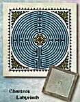 Click/tap for more details of Chartres Labyrinth (cross stitch) by Ink Circles