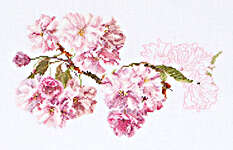 Click for more details of Cherry Blossom (cross stitch) by Thea Gouverneur