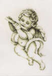 Cherub with Flute