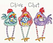 Click for more details of Chick Chat (cross stitch) by Bothy Threads