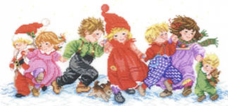 Children in the Snow