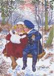 Click for more details of Children in Winter (cross stitch) by Eva Rosenstand