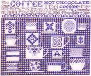 Click for more details of China Blue Sampler (cross stitch) by Rosewood Manor