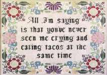 Click/tap for more details of Choose Your Own Motto Sampler (cross stitch) by Heartstring Samplery