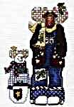 Click/tap for more details of Chris Moose on the Loose (cross stitch) by Alma Lynne