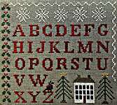 Click for more details of Christmas Alphabet (cross stitch) by The Scarlett House