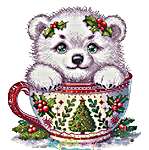 Christmas Animal Cups Bear