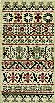 Click for more details of Christmas Band Sampler (cross stitch) by Happiness is Heart Made