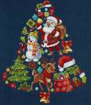 Click/tap for more details of Christmas Bell (cross stitch) by Les Petites Croix de Lucie