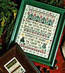 Click for more details of Christmas Blessing (cross stitch) by Erica Michaels