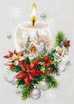 Click for more details of Christmas Candle (cross stitch) by Magic Needle