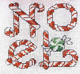 Click for more details of Christmas Candy (cross stitch) by Sue Hillis Designs