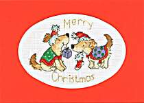 Click/tap for more details of Christmas Card - Christmas Treats (cross stitch) by Bothy Threads