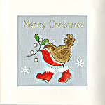 Click for more details of Christmas Card - Step Into Christmas (cross stitch) by Bothy Threads