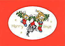 Click for more details of Christmas Card - Stocking Fillers (cross stitch) by Bothy Threads