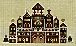 Click for more details of Christmas Celebration (cross stitch) by Happiness is Heart Made