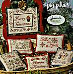 Click for more details of Christmas Cheer Pin Pillows (cross stitch) by Jeannette Douglas
