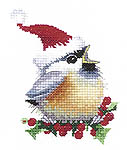 Click for more details of Christmas Chick (cross stitch) by Valerie Pfeiffer