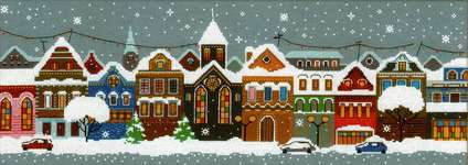 Click for more details of Christmas City (cross stitch) by Riolis