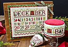 Click for more details of Christmas Countdown (cross stitch) by Erica Michaels