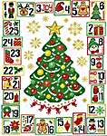 Click/tap for more details of Christmas Countdown (cross stitch) by Imaginating