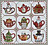 Click for more details of Christmas Cups (cross stitch) by Les Petites Croix de Lucie