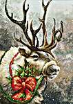 Click for more details of Christmas Deer (cross stitch) by Luca - S