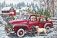 Click for more details of Christmas Delivery (cross stitch) by Letistitch