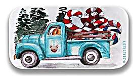 Click/tap for more details of Christmas Delivery Metallic Box (miscellaneous) by Letistitch